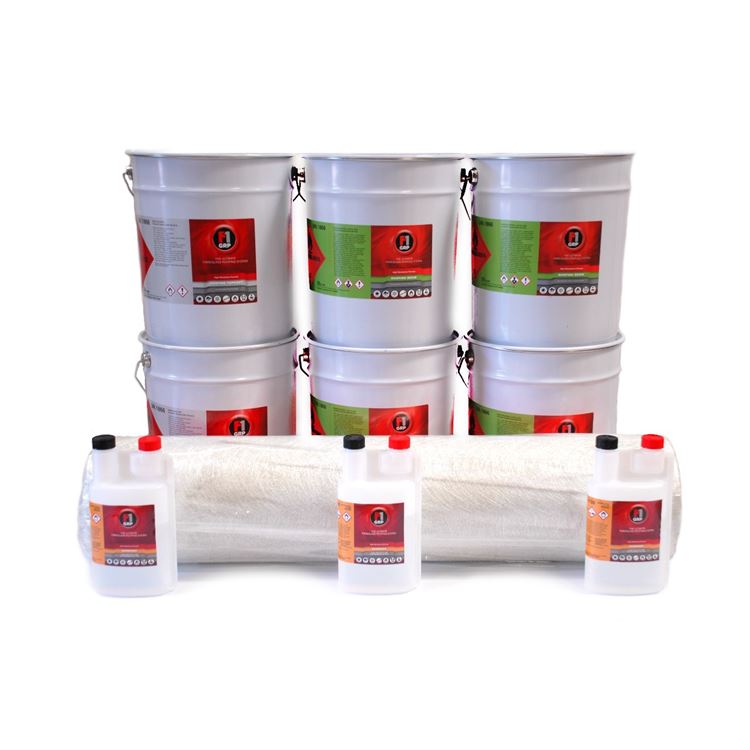 F1 GRP - Fibreglass Roofing Kit without Tools