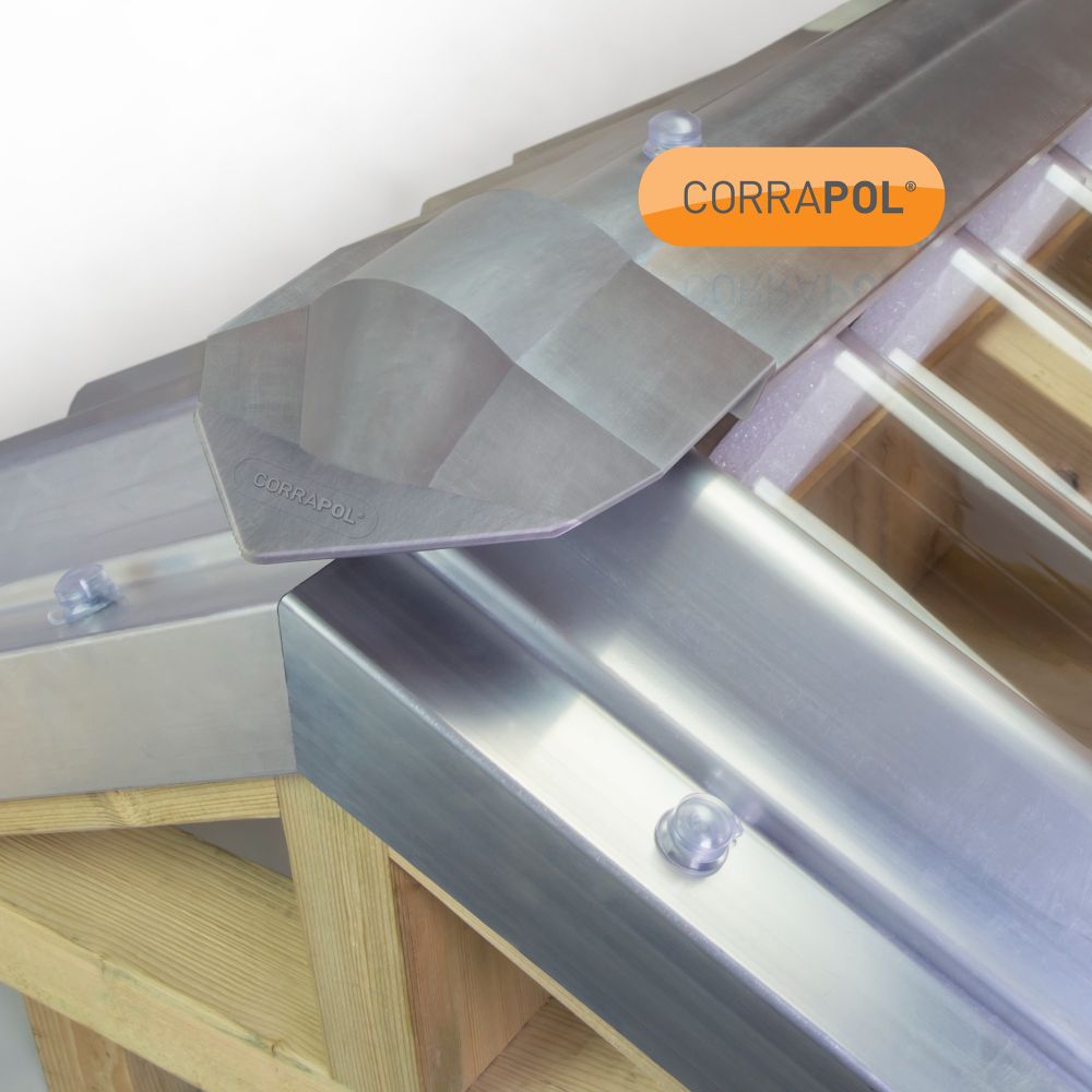 Corrapol - Aluminium Super Ridge Endcap