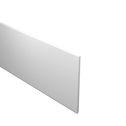 Freefoam - 10mm UPVC Plain Soffit Board - 2500mm - White (2 Boards)