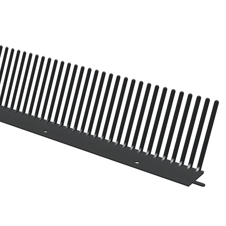 Manthorpe Eaves Comb Filler - 56 x 52 x 1000mm - Black (Pack of 50)