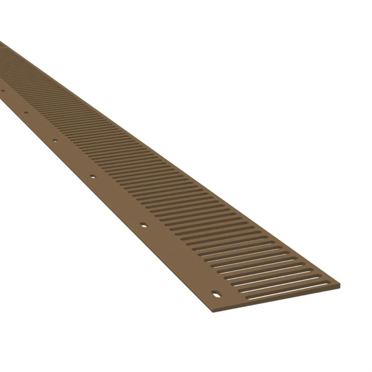 Manthorpe 25mm Low Pitch Soffit Vent - 2mm x 76mm x 2440mm (Pack of 10)