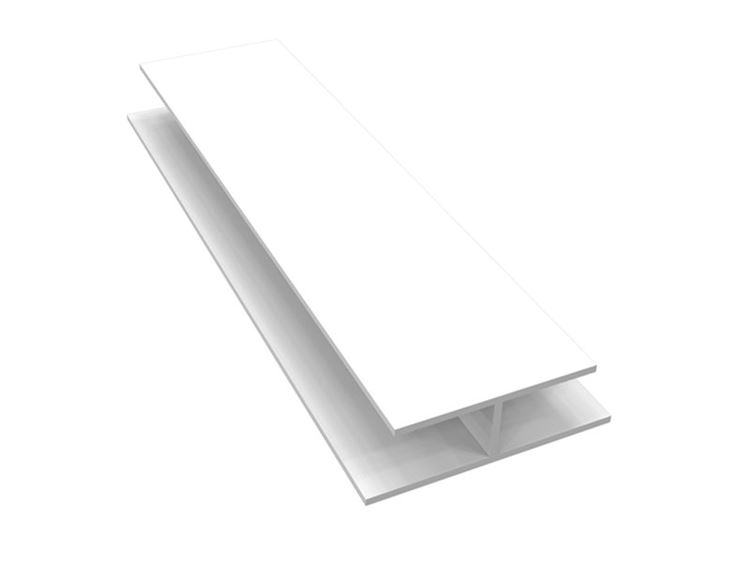 Freefoam - H Joint Trim - 2500mm - White (2 Boards)
