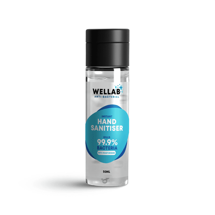Wellab - Antibacterial Alcohol Hand Sanitiser - 50ml