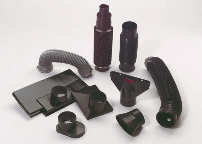 Klober Adaptor and Flexipipe for Universal Tile Vent and Large Slate Vent
