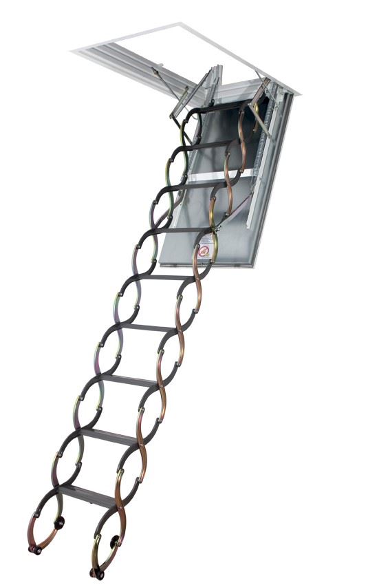 Fakro LSF - Fire Resistant Scissor Loft Ladder and Hatch