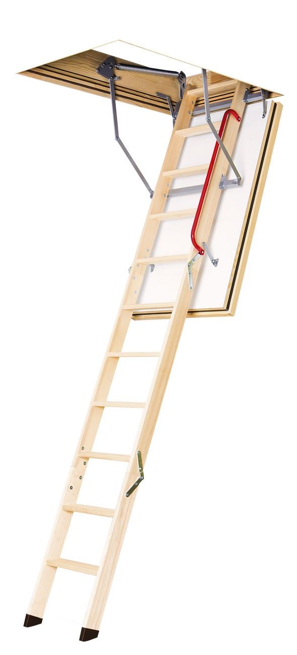Fakro LWF 45 - Fire Resistant Folding Wooden Loft Ladder and Hatch