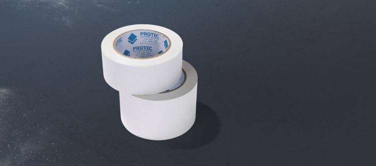 Protec - Multi-Surface Low Tack Tape - White