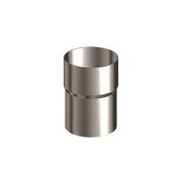 Lindab Steel Guttering - Pipe Connector - Magestic Galvanised