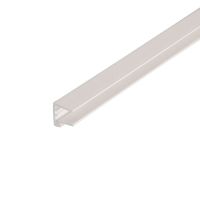 Corotherm - 10mm Polycarbonate Sheet End Cap - White (2100mm)