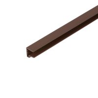 Corotherm - 10mm Polycarbonate Sheet End Cap - Brown (2100mm)