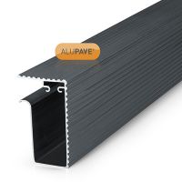 Alupave - Aluminium Fireproof Flat Roof and Decking Side Gutter