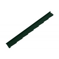 Britmet - Plaintile - Left Hand Side Wall Flashing - Tartan Green (1250mm)