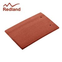 Redland Plain Eaves/Top Tile - Concrete Tile - Smooth Terracotta