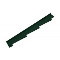 Britmet - Left Hand Side Wall Flashing - Tartan Green (1250mm)