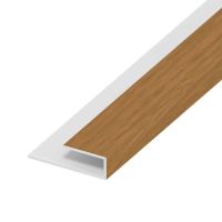 Soffit Board Wall Clip - 25mm - Irish Oak (5m)