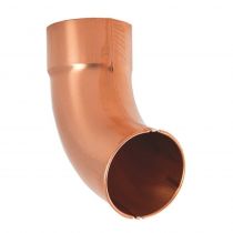 Lindab Natural Copper Guttering - Drain Shoe