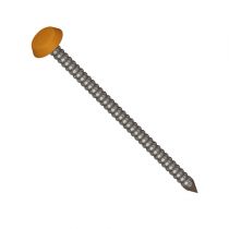 Soffit, Fascia & Capping Board Polytop Fixing Pins - 40mm - Oak (Pack of 250)
