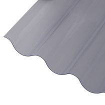 Corrapol - PVC Corrugated Sheet - Clear (0.8mm)