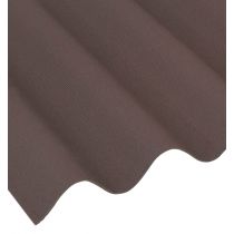 Onduline - Brown Corrugated Bitumen Roof Sheet (2000 x 950mm)