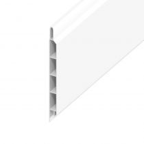 Hollow UPVC Soffit Board - White (5m)