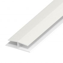 Soffit Board Panel Joint - 40mm - White Ash (5m)