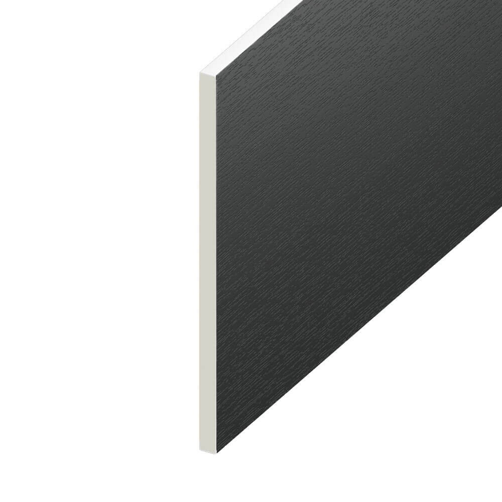 Soffit UPVC Board - Flat 300mm x 9mm - Anthracite Grey (5m)