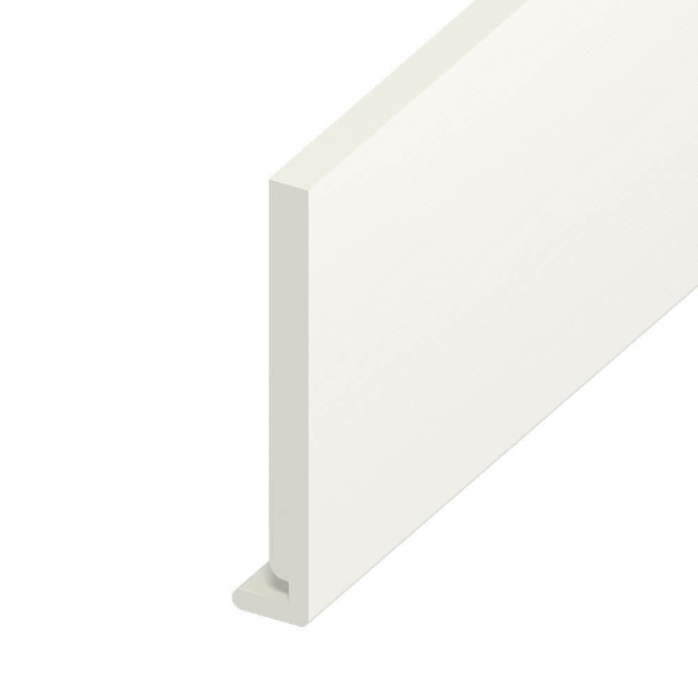 Fascia UPVC Board - Plain - White Ash (5m)
