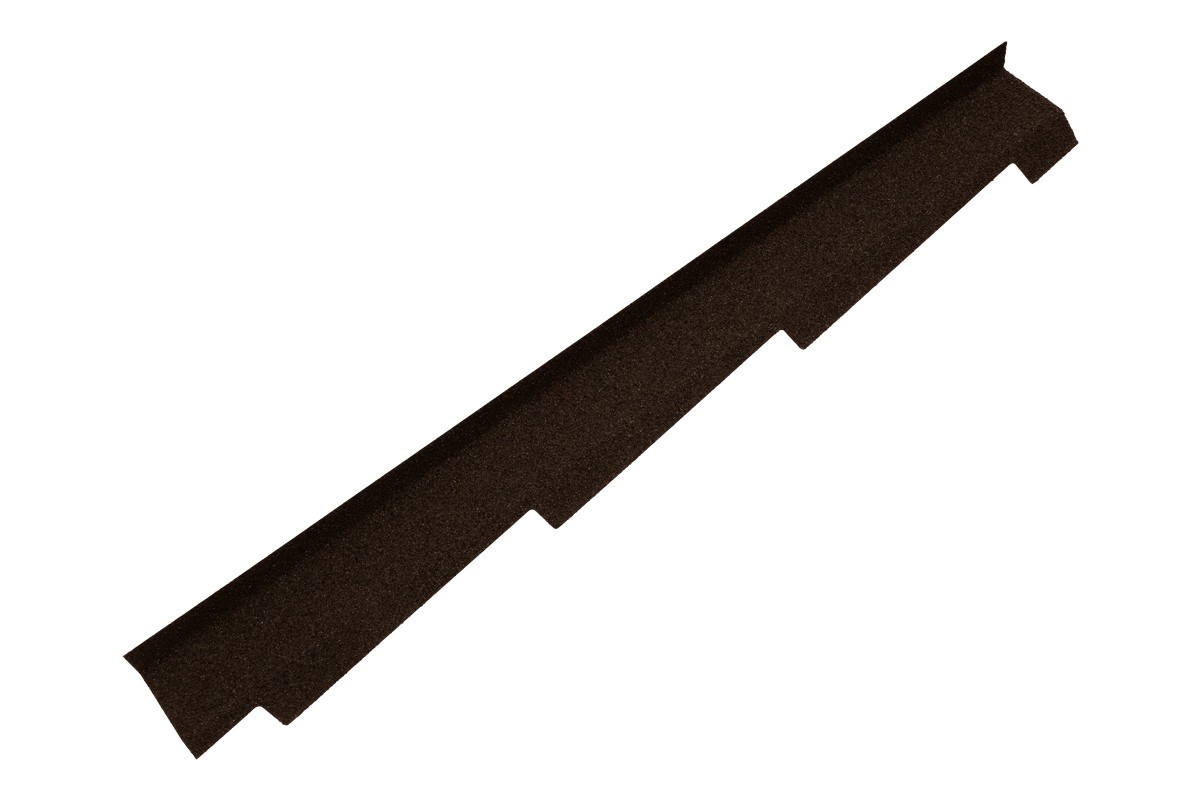 Britmet - Right Hand Side Wall Flashing - Bramble Brown (1250mm)