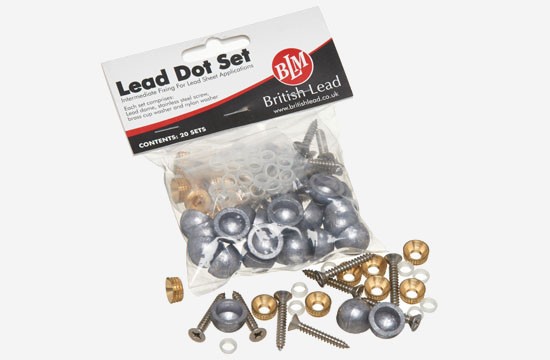 Lead Dots - 20 Pack - British Lead