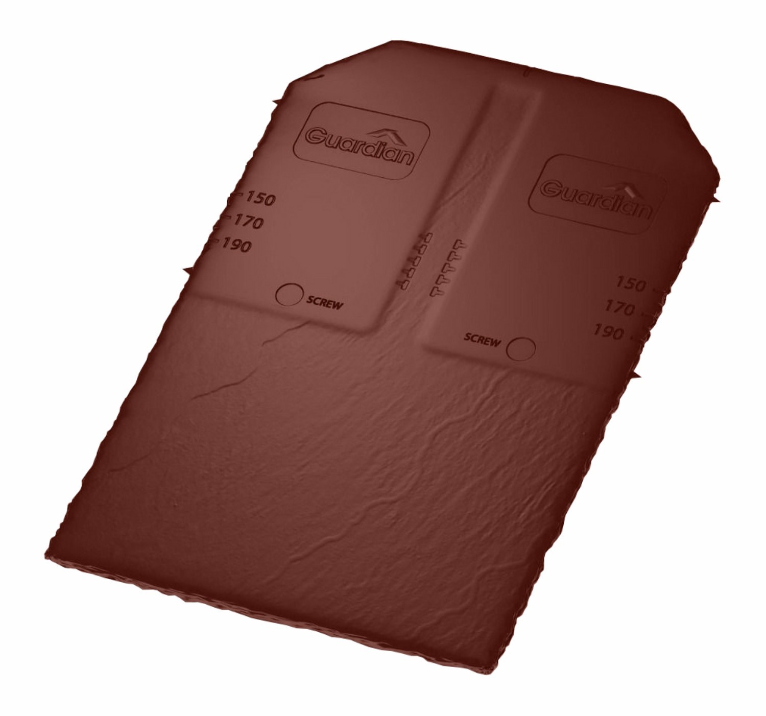 Guardian - Synthetic Slate Tile - Terracotta (Pack of 22)