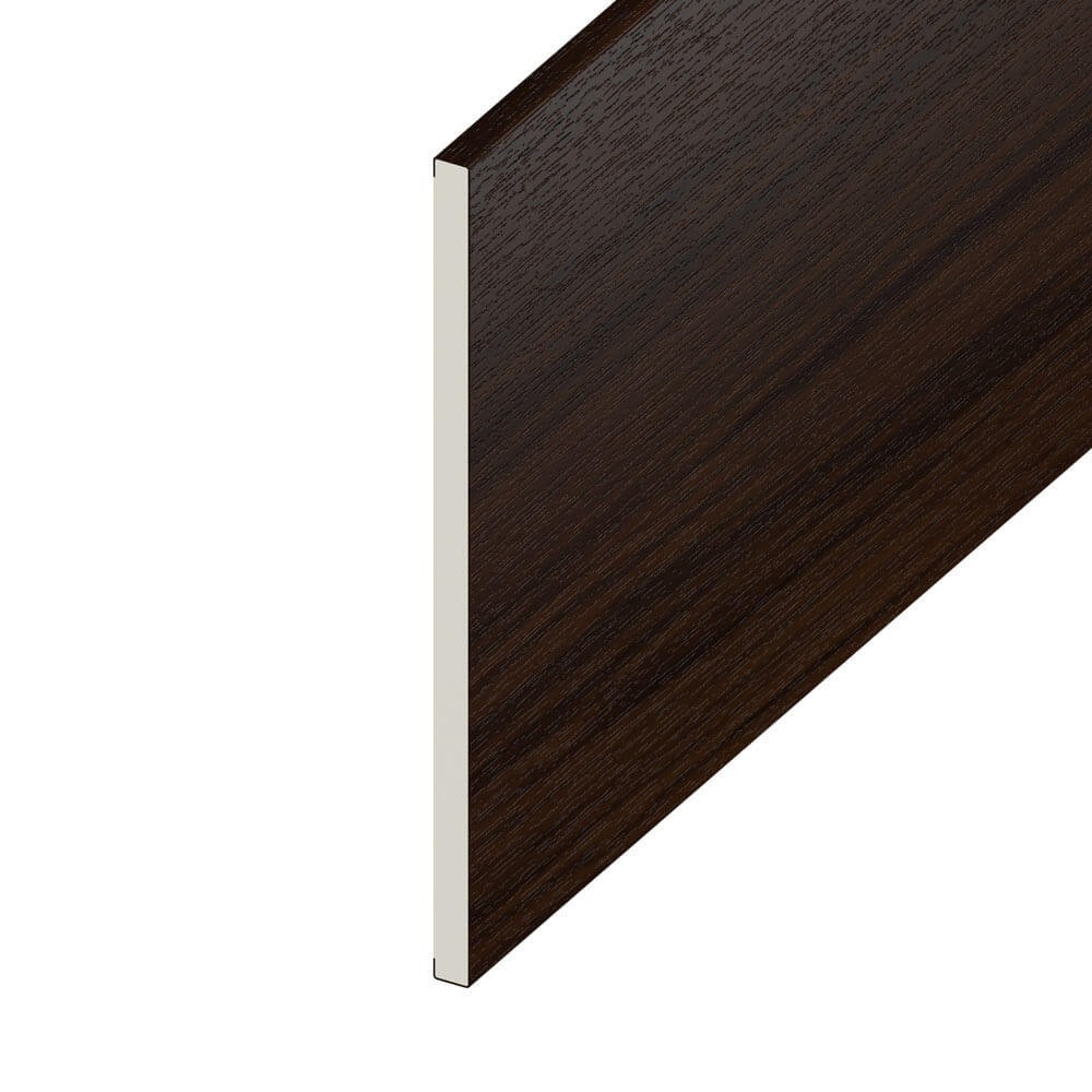 Soffit UPVC Board - Flat - Rosewood (5m)