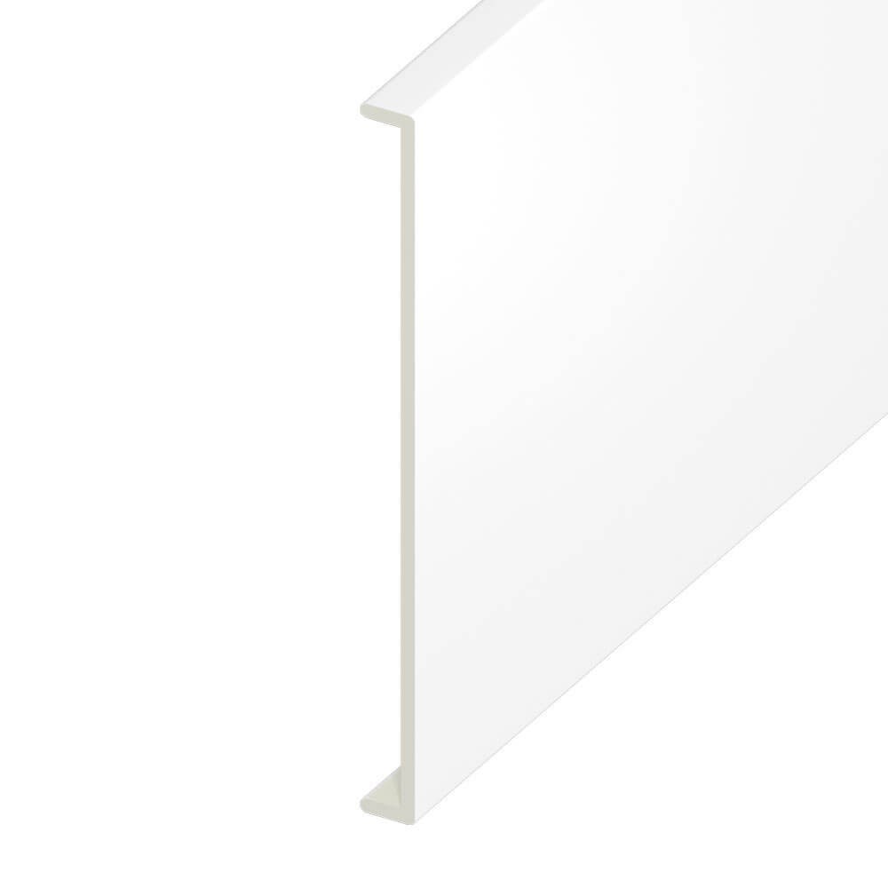 Box-end Capping Board - Plain 450mm x 9mm - White (1.25m)