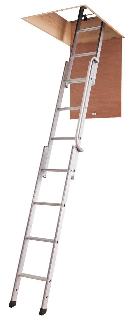 Youngman Easiway 3 Section Loft Ladder - 12 Tread / 3m