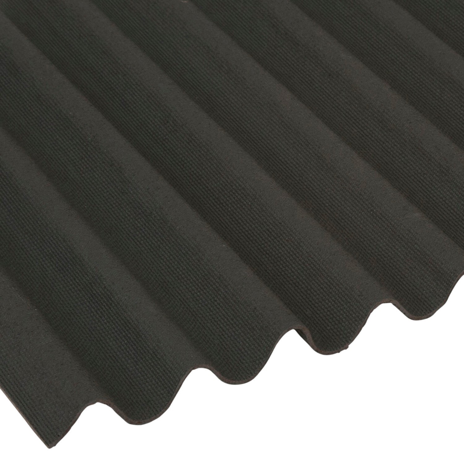 Onduline - Mini Corrugated Roof Sheet - Black (2000x866mm) Mini Profile