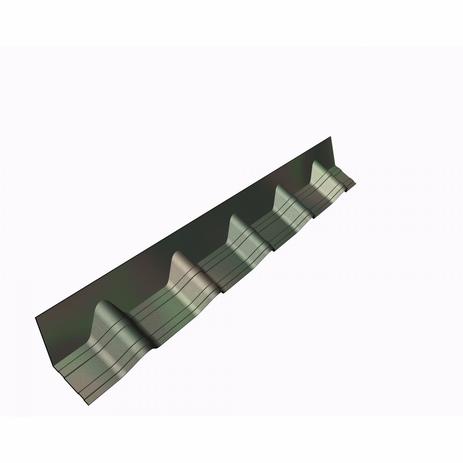 Onduvilla - Apron Flashing - Shaded Green (1020mm)