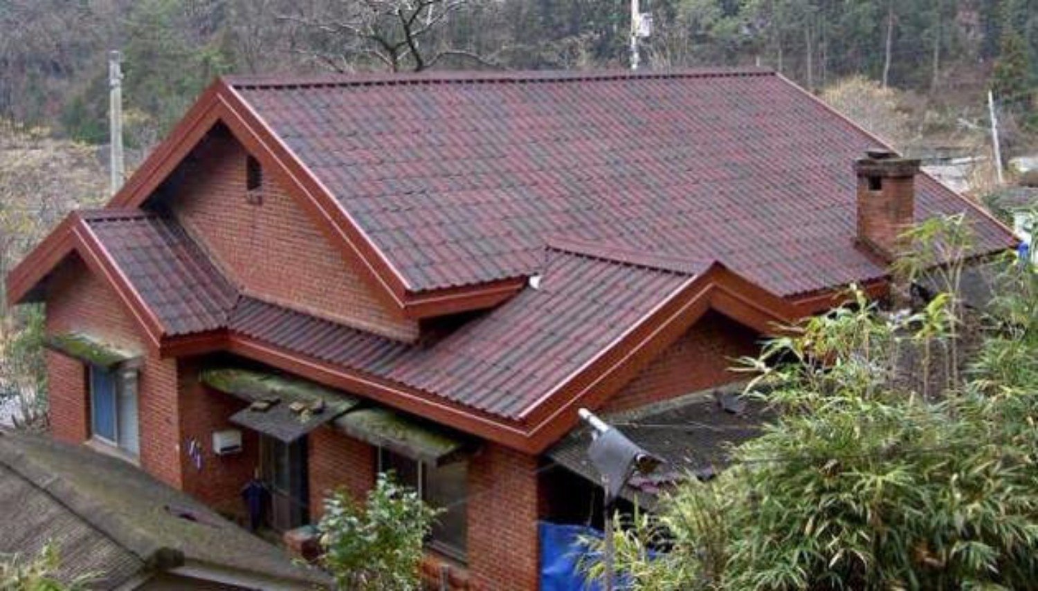 Lightweight Bitumen Roofing Tiles