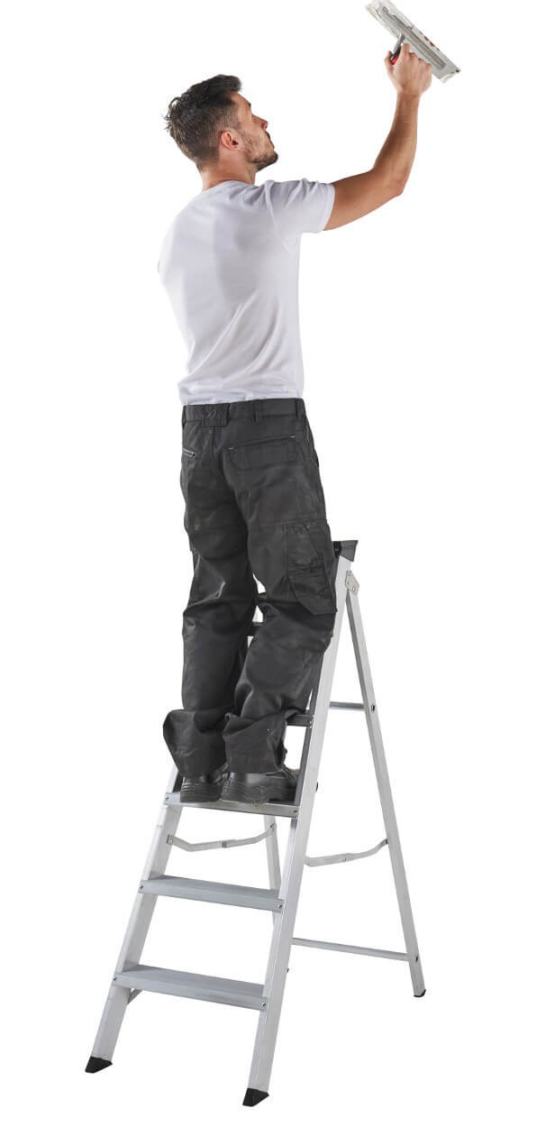In use of the Builders Stepladder