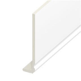 Fascia UPVC Capping Board - Ogee - White (5m)