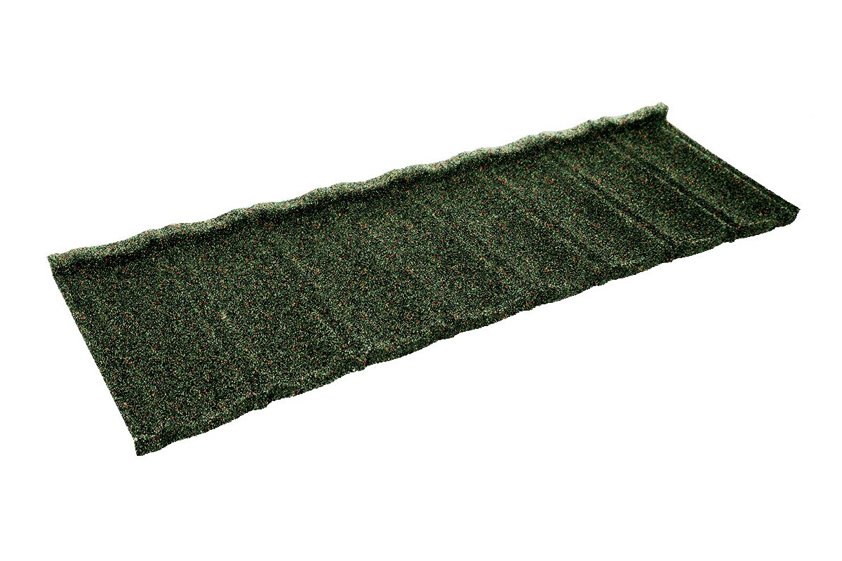 Britmet - Ultratile - Lightweight Metal Roof Tile - Moss Green (0.45mm)