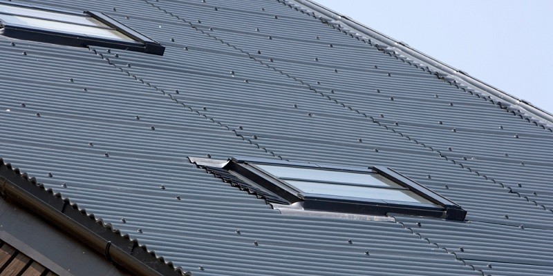 Fibre Cement Roofing Sheets with Roof Windows