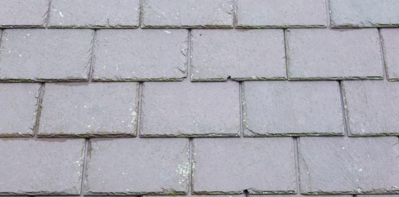 synthetic slate roof tiles