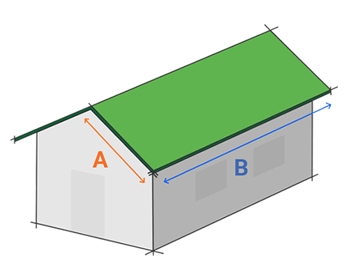 Apex Roof Diagram with coordinates